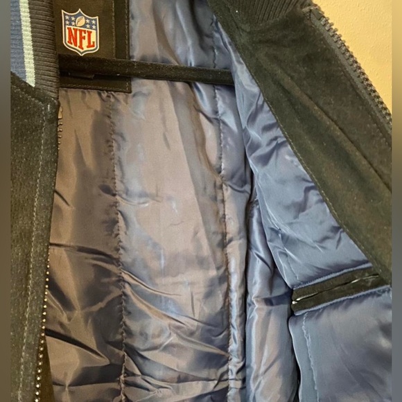 Men’s leather NFL jacket - Picture 5 of 6